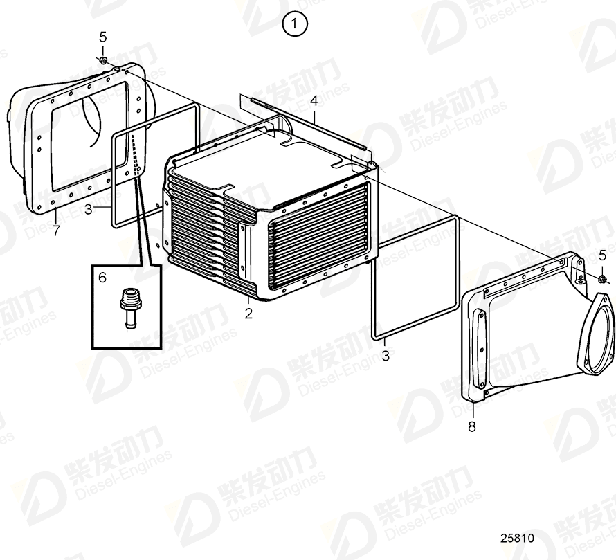 volvo penta Stud 3817048 Drawing volvo penta Stud 3817048 Drawing